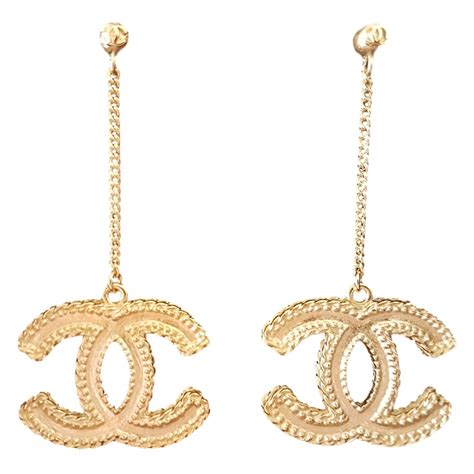 chanel earrings fall 2017|genuine Chanel earrings uk.